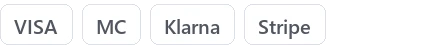 Metodi di pagamento accettati