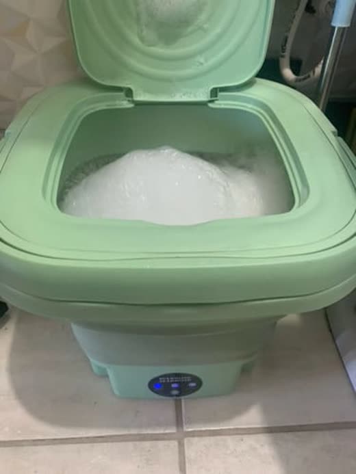 Foto cliente MiniLavatrice – mini lavatrice