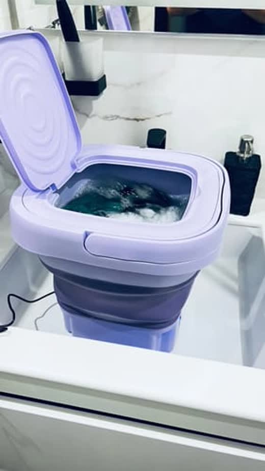 Foto cliente MiniLavatrice – lavatrice portatile